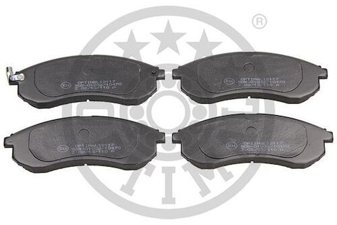 Optımal Bp12117 Fren Balata Seti Dısklı Fren L 200K7 T-K6 T