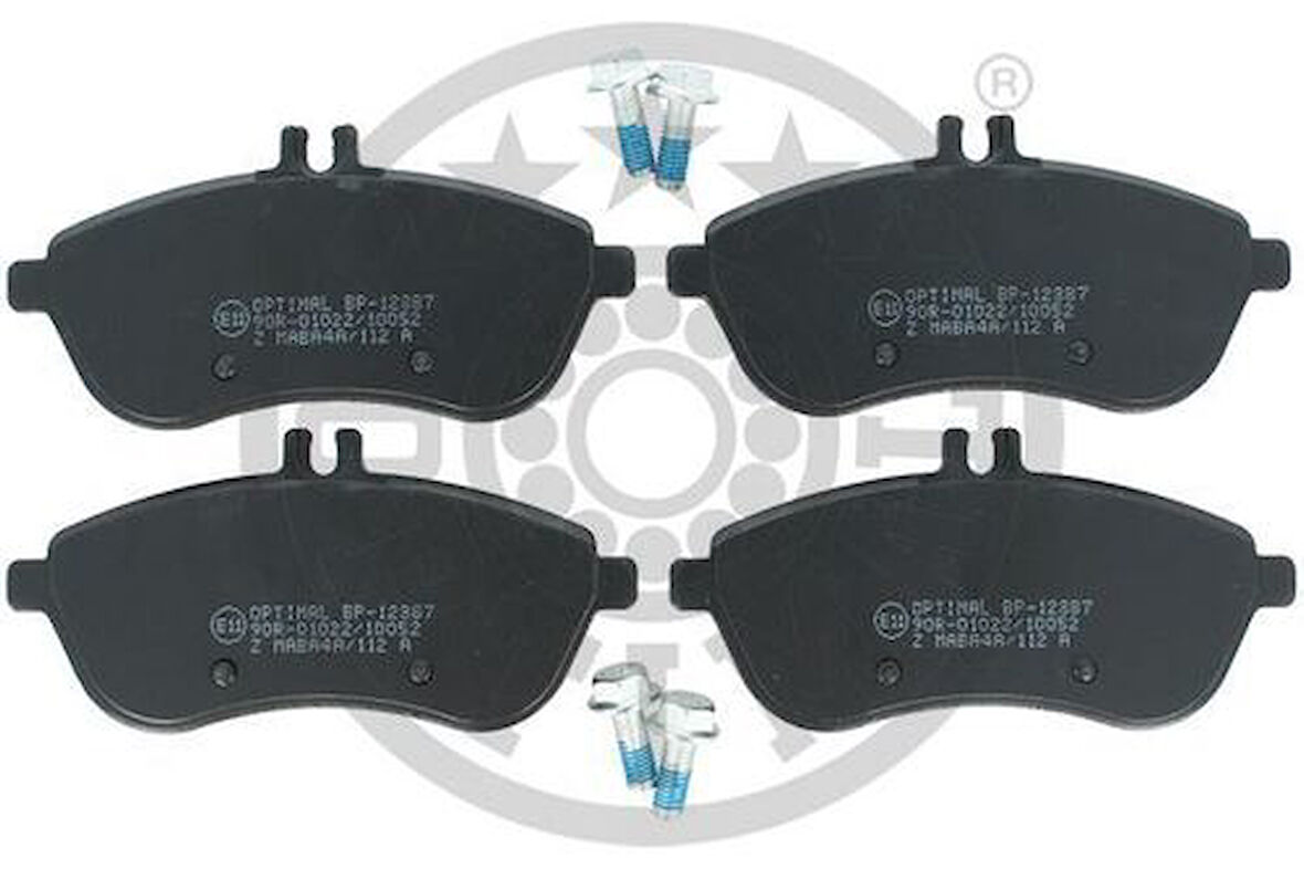 Optımal Bp12387 Fren Balatası Ön Mercedes W204 S204 C204 C218 W212 S212 C207 A207 R172