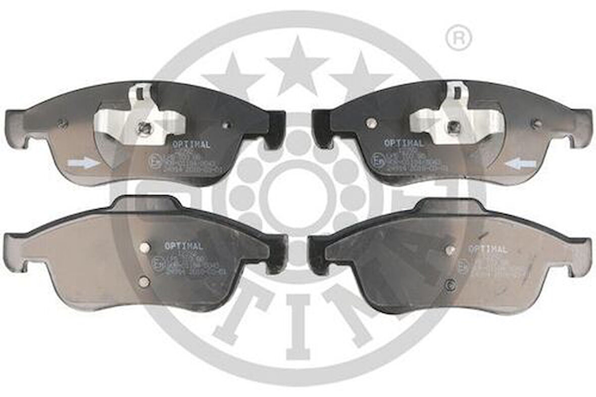 Optımal Bp12392 Fren Balatası Ön 155 Mm Renault Fluence Megane III Captur Dacıa Duster 10