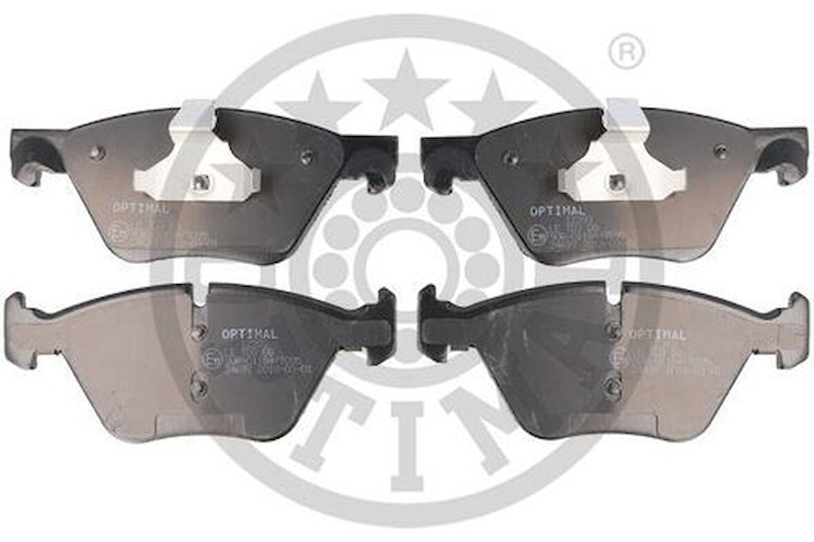 Optımal Bp12393 Fren Balatası Ön 155 Mm Bmw F10 F11 E60 E61 E84 E89 E90 E91 09