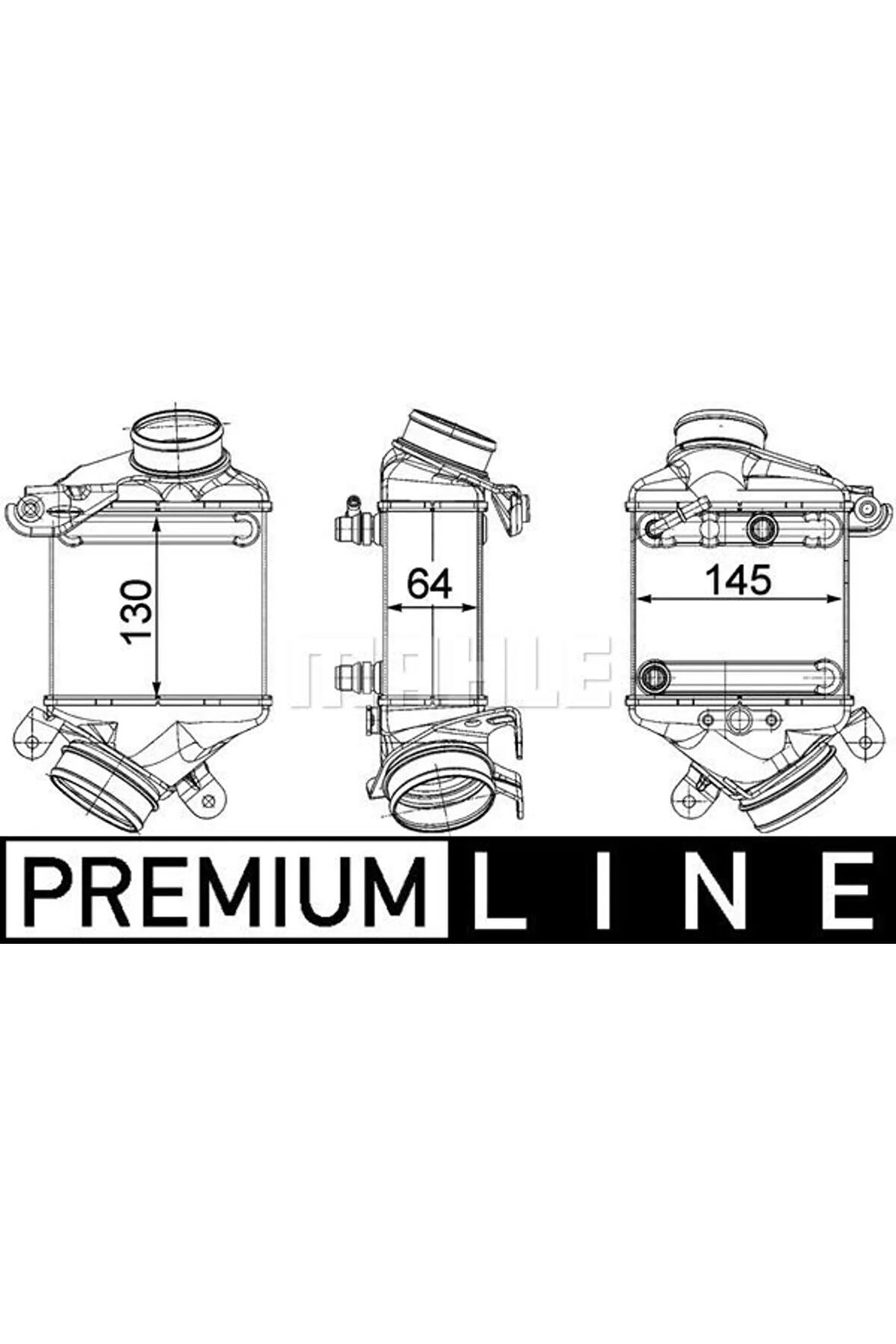 Turbo Radyatoru Bmw F10 F01 F15 E70 E71 F11 F12 F13 Premıum Lıne