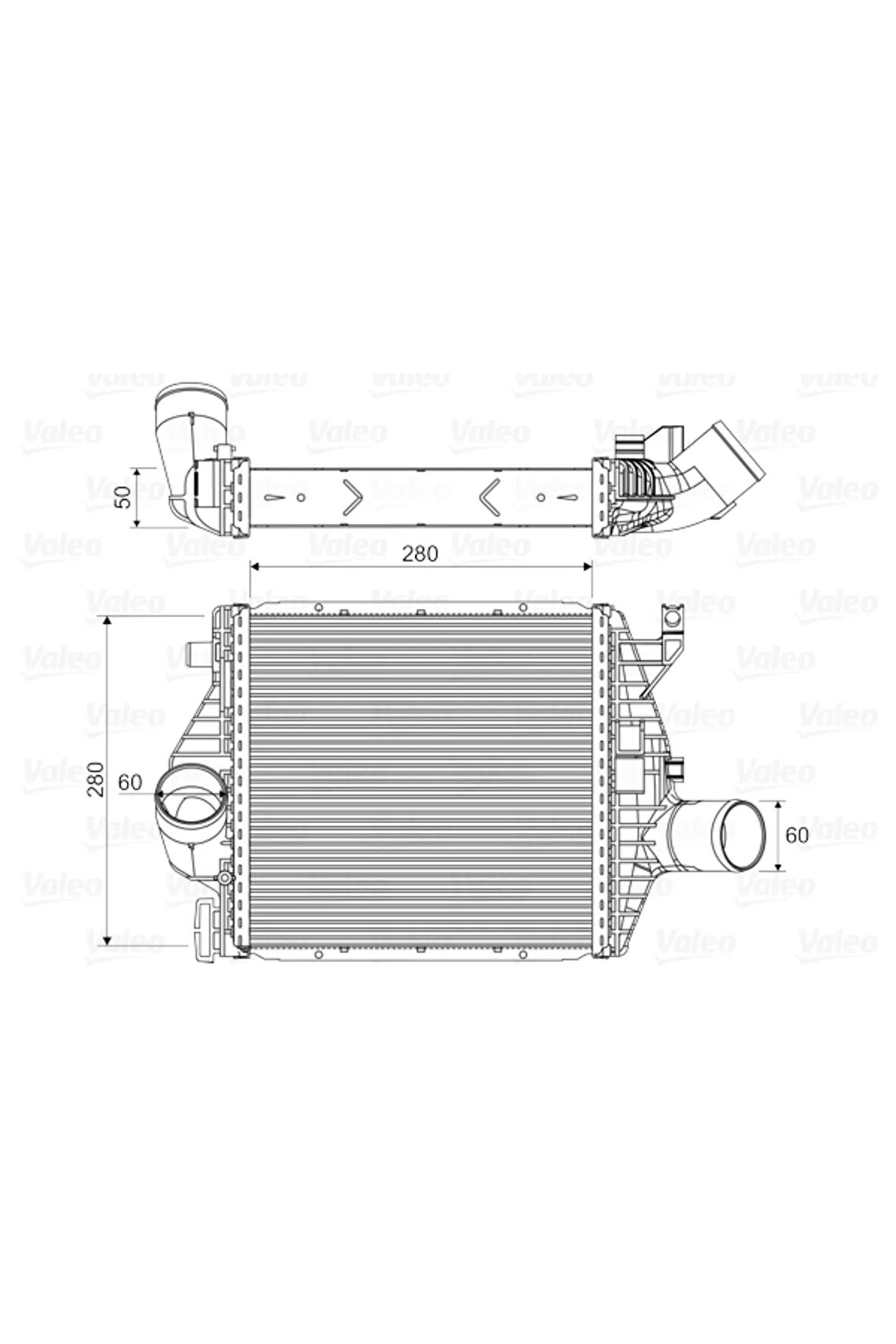 TURBOSARJ RADYATORU MERCEDES VITO W638 97 03