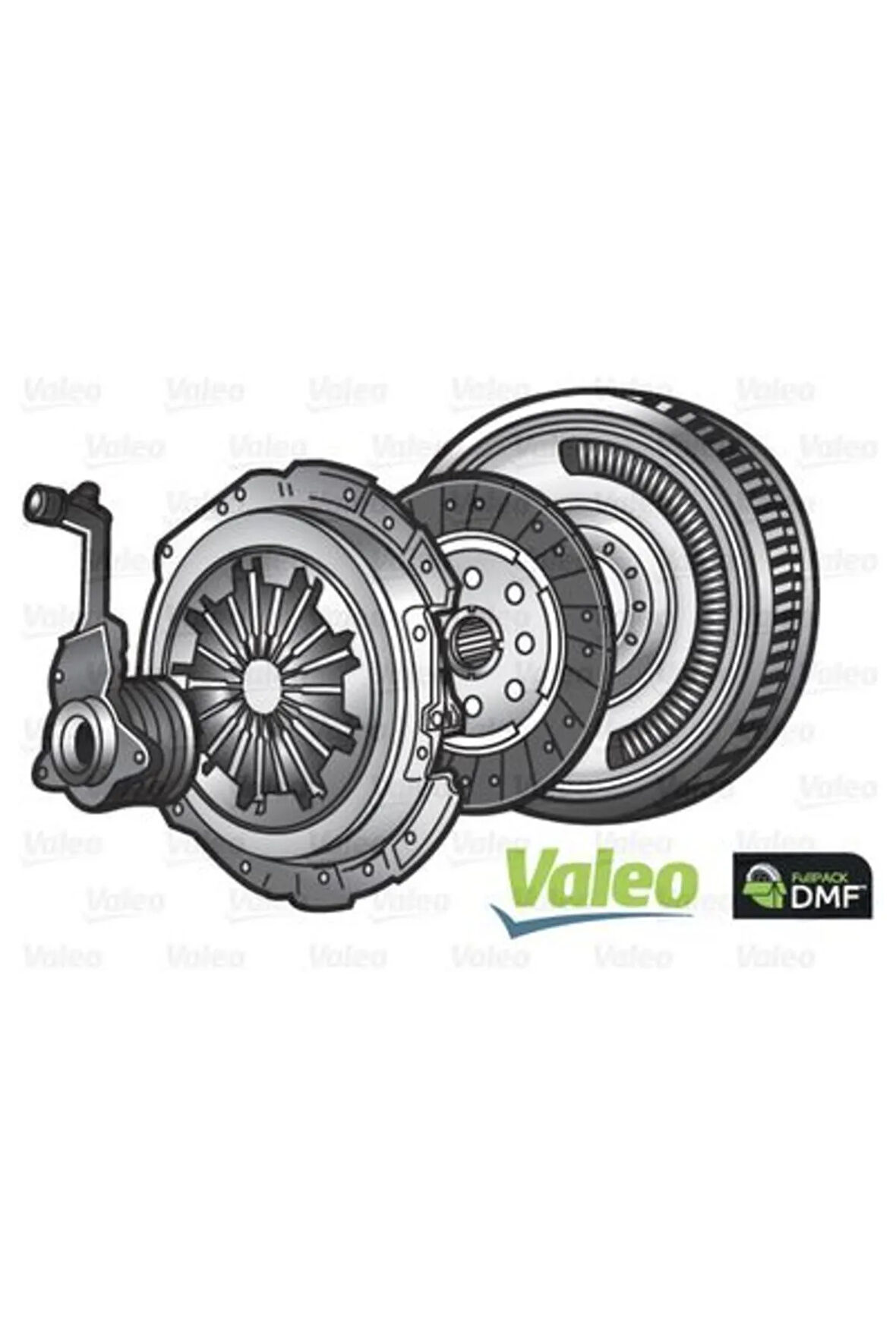 DEBRIYAJ SETI BASKI BALATA-VOLAN-BILYA 4 LU KIT REPSET DMF FOCUS III 11 14 1.6 T