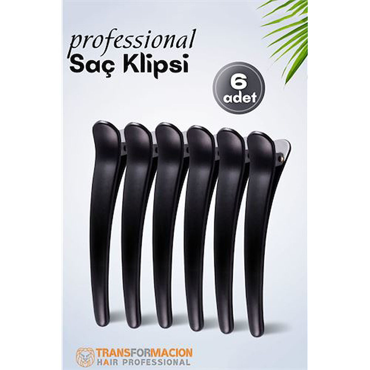 Kuaför Saç Klipsi - Profesyonel Toka 6'lı SET