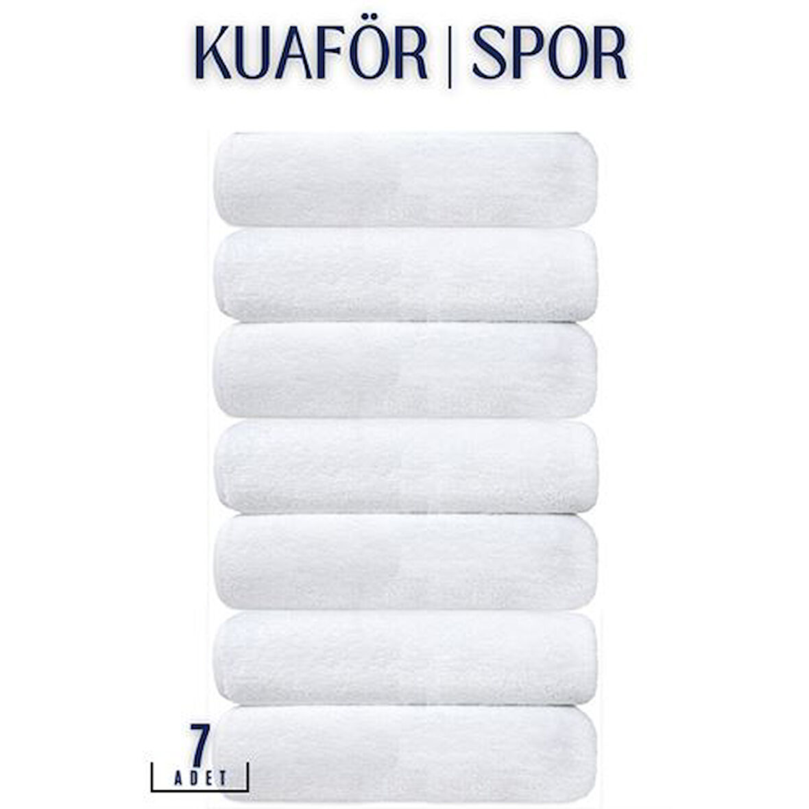 Kuaför Spor Havlusu Mikrofiber 7'li SET