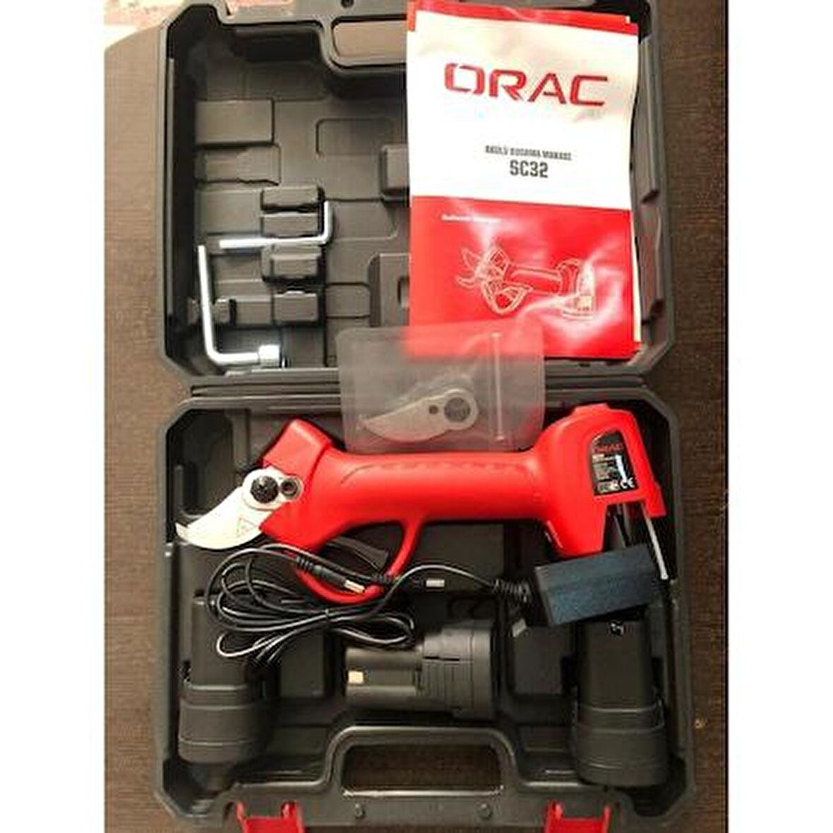 Orac SC32 Akülü Budama Makası 3 Akülü 32mm