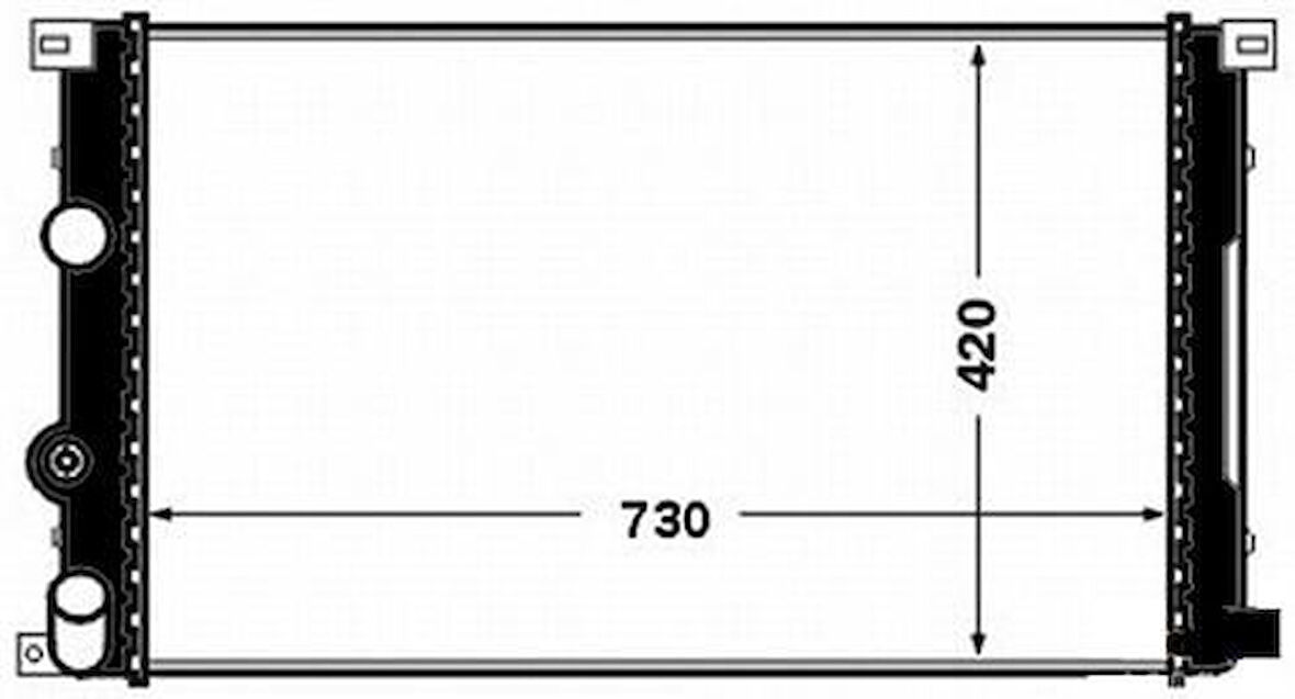 Oris BOP162026 Motor Radyatörü (727x388x26) Movano 2.8DTI 2.5DTI 1.9DTI 98-Manuel 4403220