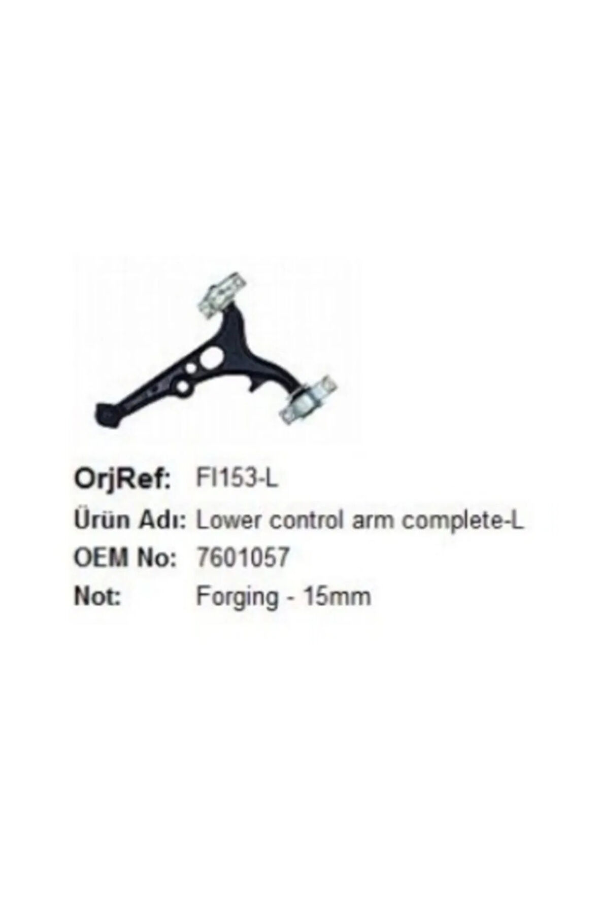 Alt Salincak Komple Sol Brava-tempra-tipo 15mm-2461081, 7601057, 46407372,