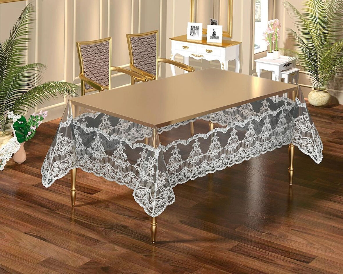 Silikon Masa Örtüsü Gonca Orkide Home Collectionn
