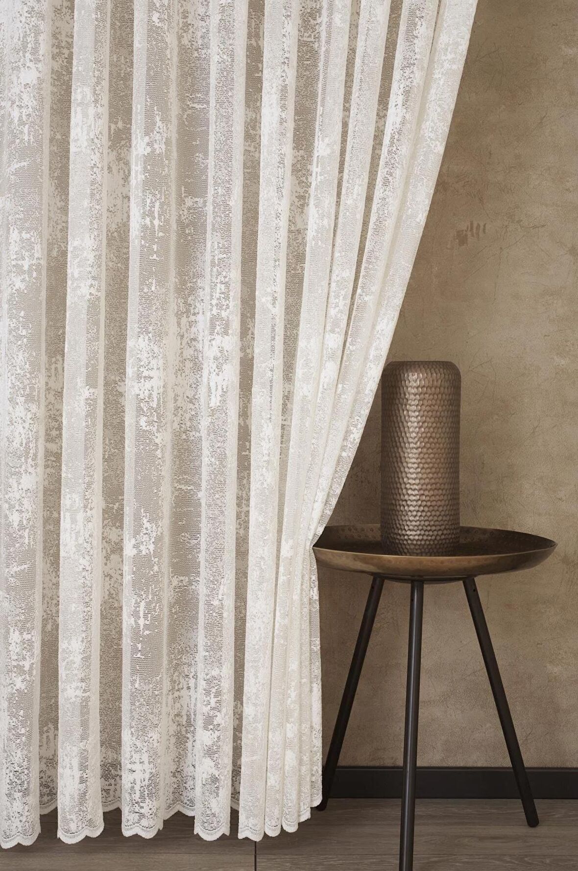 MASSARELLİ FANTEZİ ÖRME TÜL DEGRADE PİLESİZ 