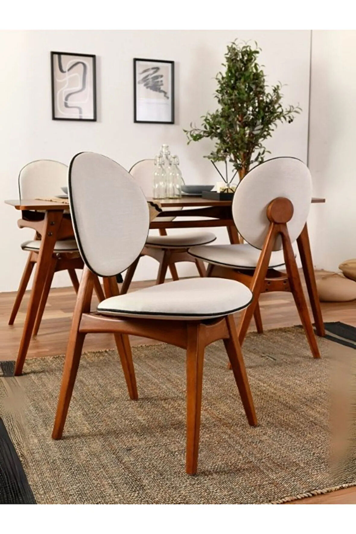 Orion İskandinav Ahşap Sandalye