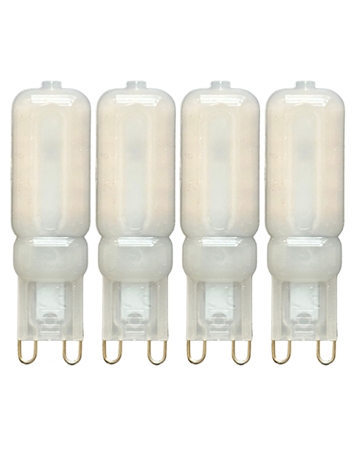 (4 Adet) Osaka Buzlu 5W Sarı Işık (3000K) G9 Duylu Led Kapsül Ampul