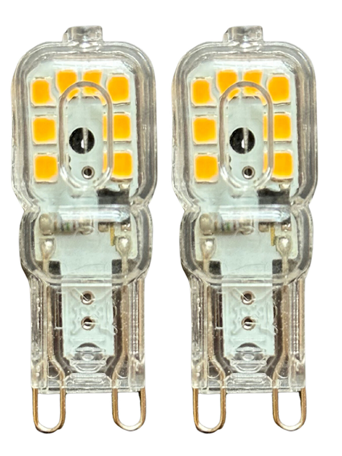 (2 Adet) Osaka 3W Sarı Işık (3000K) Dim Edilebilir G9 Duylu Led Kapsül Ampul