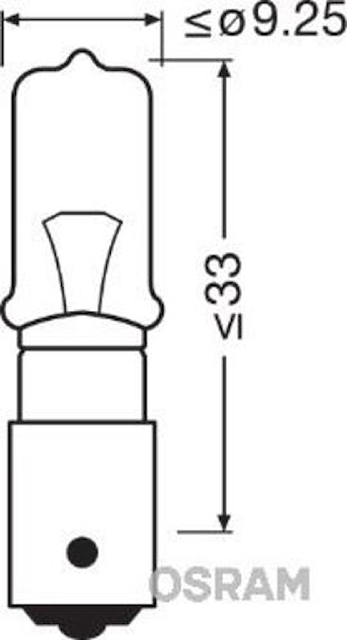 Osram 64138 Gün Düz Far Ampulu H21 24V 21W Park 