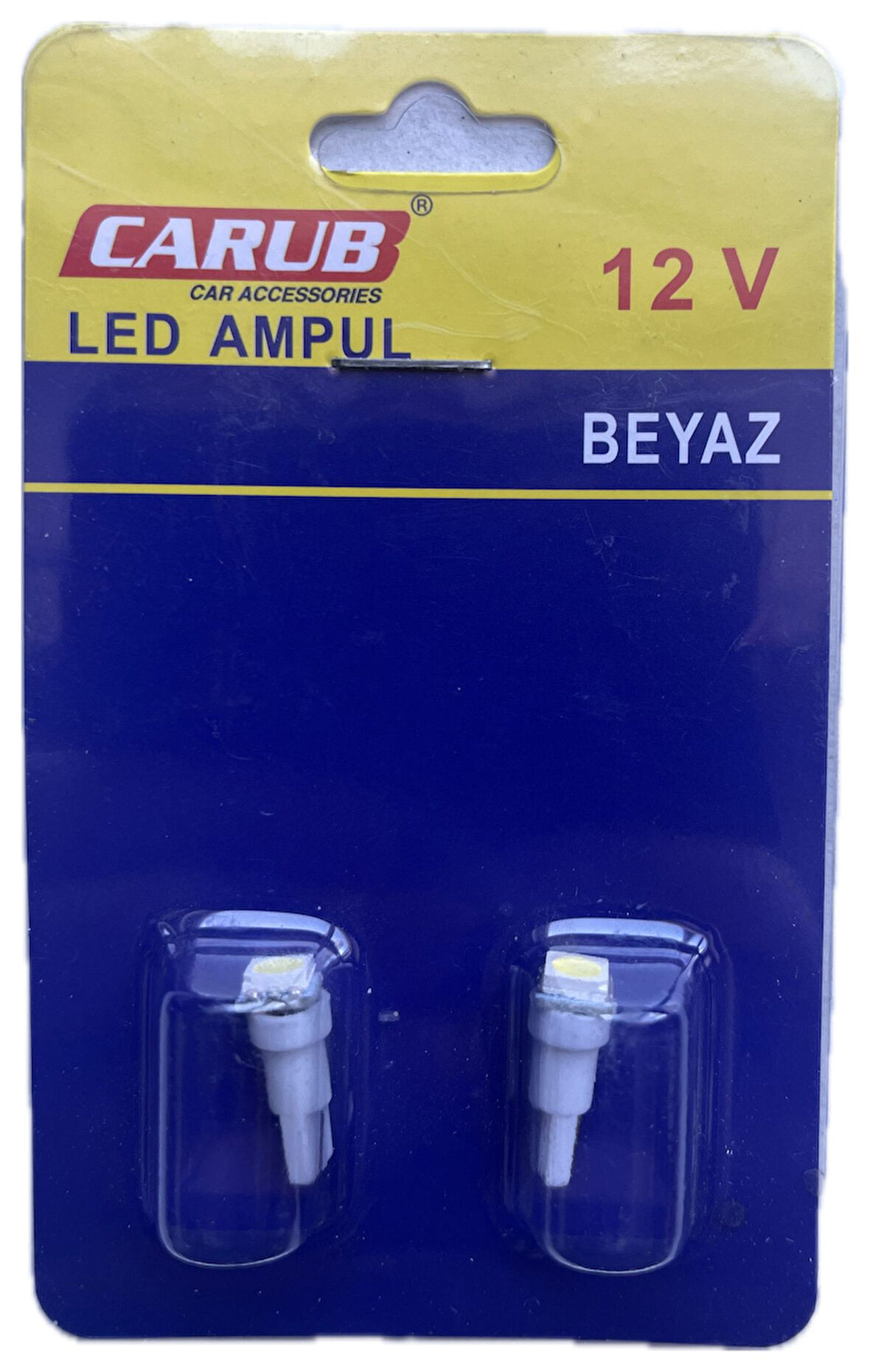 T5 MİNİ DİPSİZ AMPUL 12V 1.2 BEYAZ TORPİDO GÖĞÜS GÜNEŞLİK AYNASI 