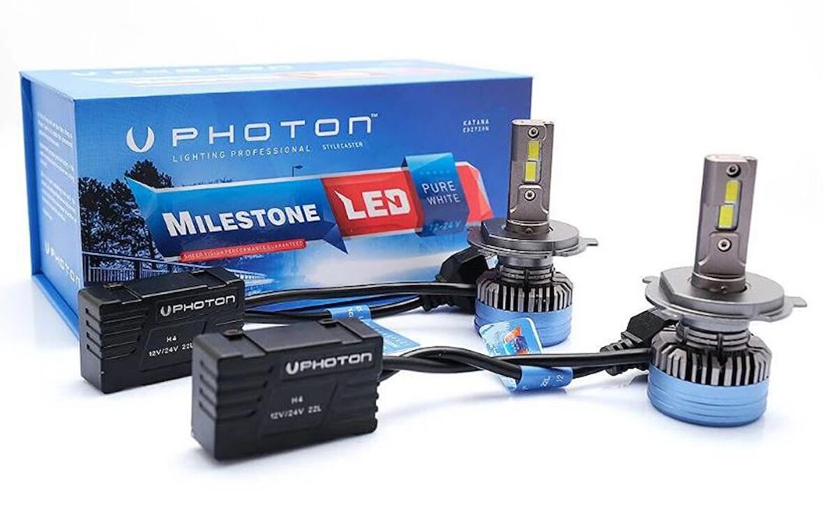 Photon Milestone H4/H19 Katana Edıtıon Led 14000 Lümen ML2654