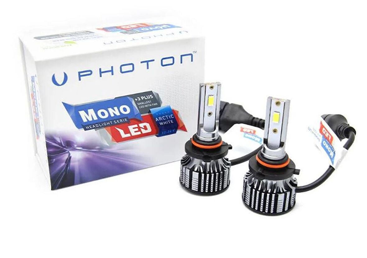 MONO HB3 9005/ HB4 9006 3+ PLUS 12-24V LED HEADLIGHT