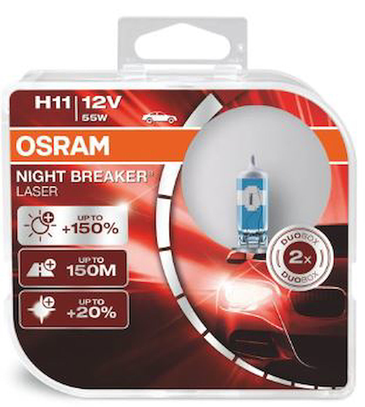 Night Breaker Laser H11 Ampul 64211nl -%150 Daha Fazla Işık