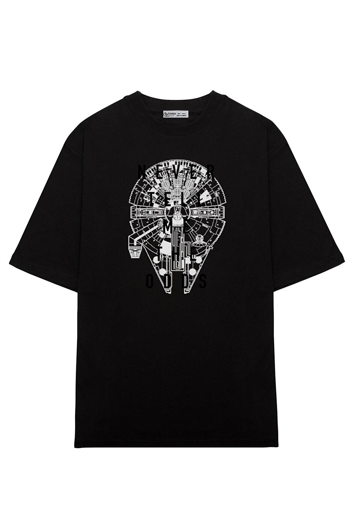 Unisex Oversize T-shirt Han Solo Quote