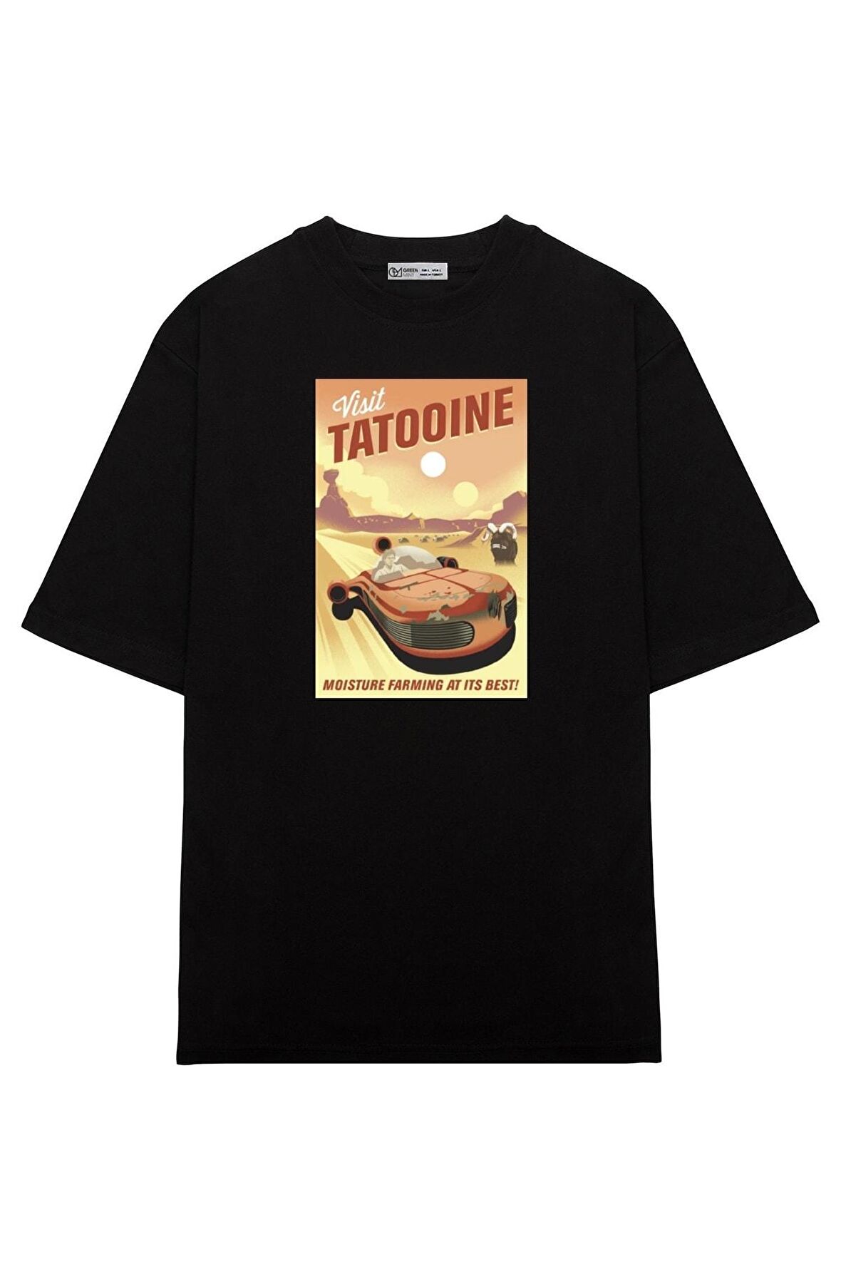Unisex Oversize T-shirt Moisture Farming Tatooine