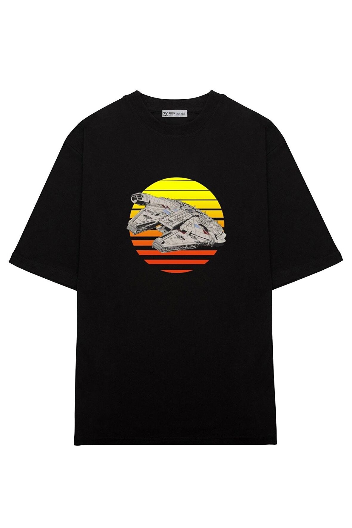 Unisex Oversize T-shirt Rebel Sunset