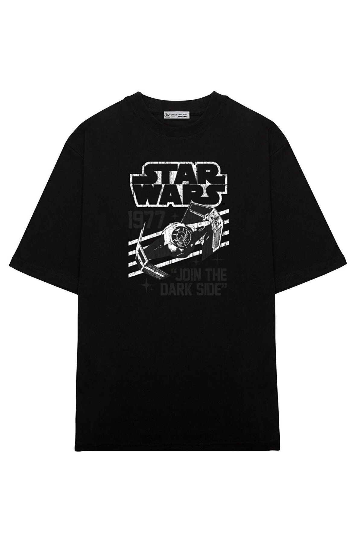 Unisex Oversize T-shirt Retro Tie Fighter