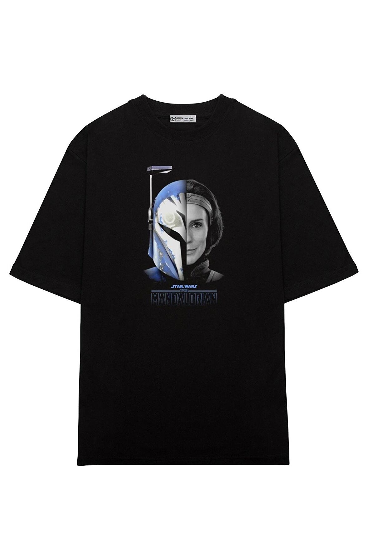 Unisex Oversize T-shirt Star Wars Mandalorian Bo-katan Reveal Of The Heiress
