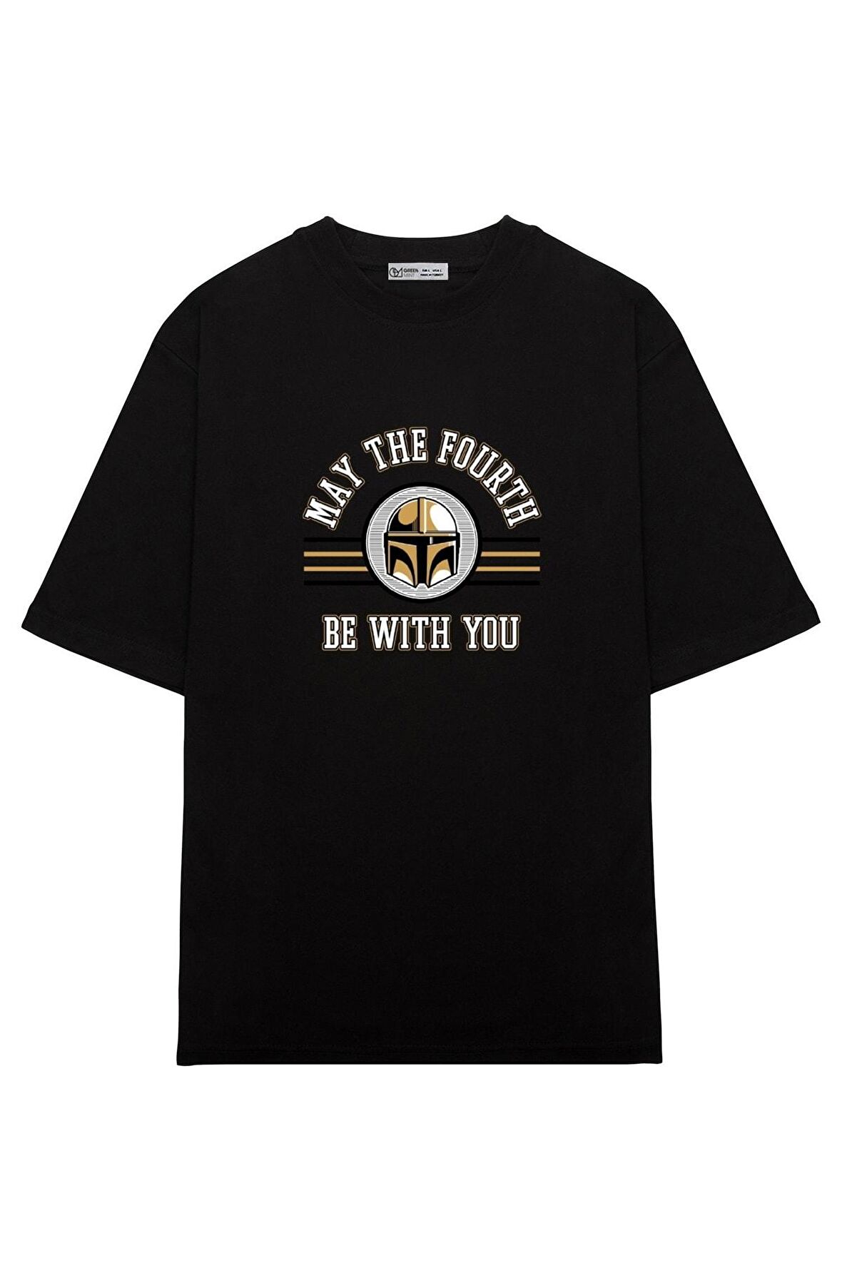 Unisex Oversize T-shirt The Mandalorian May The Fourth Collegiate