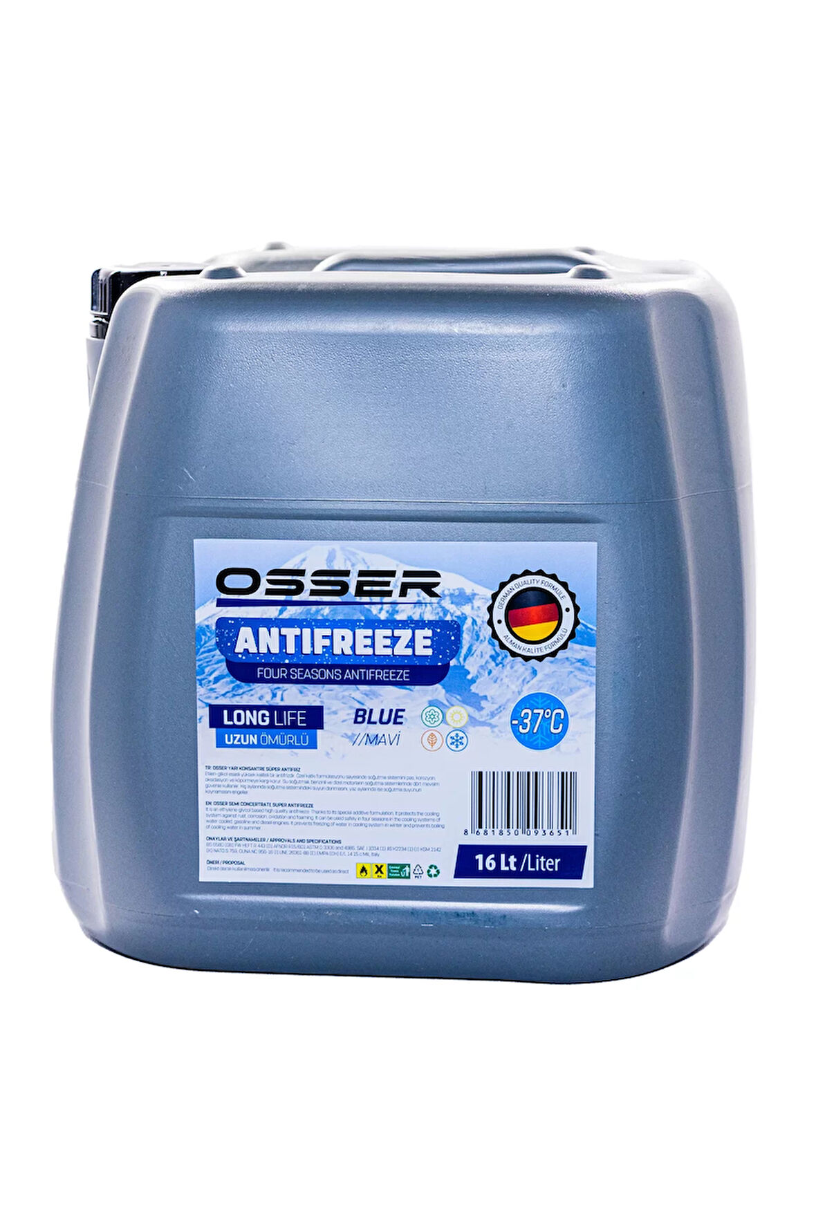 OSSER Antifriz 16 LT Mavi -37 Derece