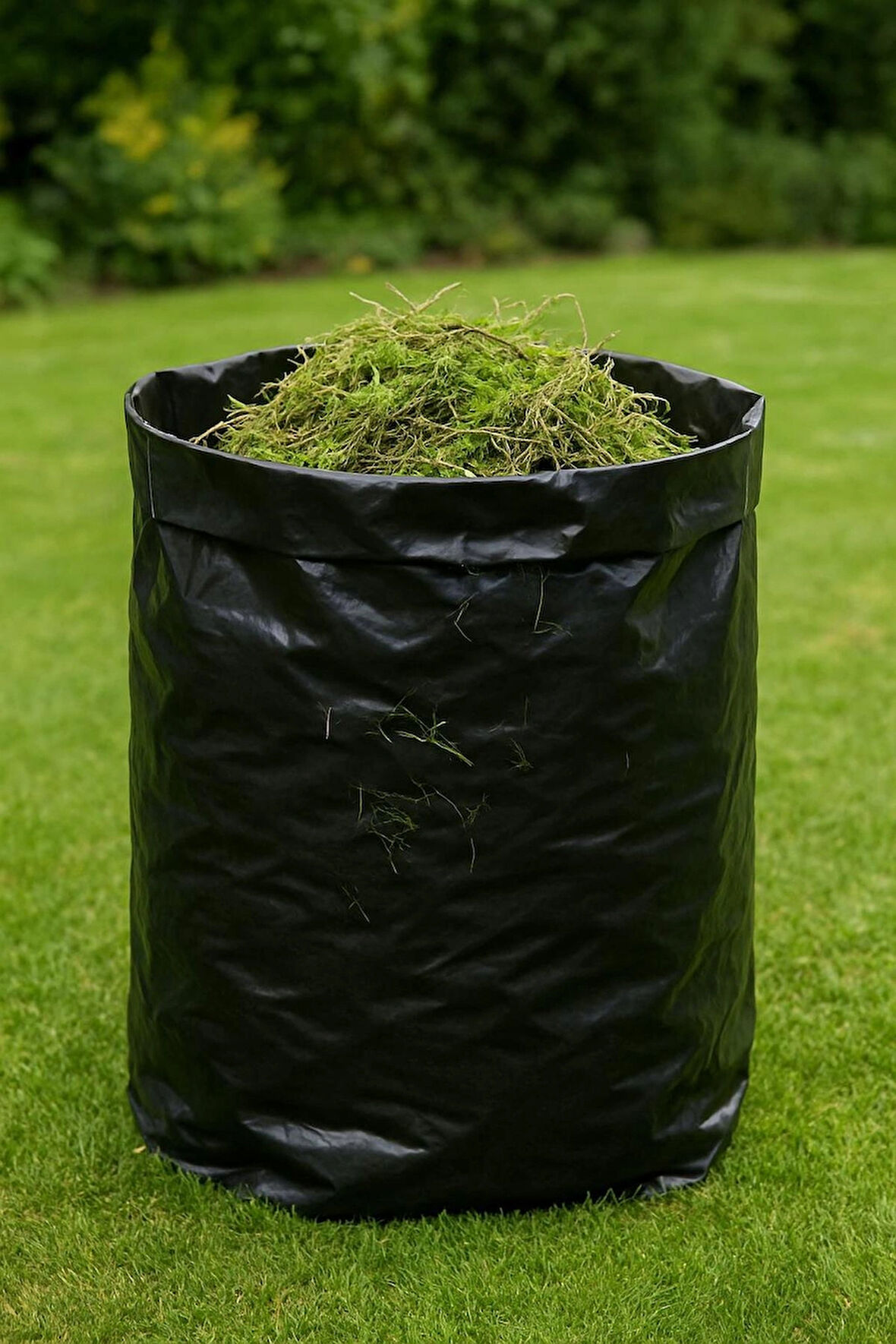 25 Adet 90X130 cm Siyah Gazel ve Bahçe Atık Çöp Torbası – Dökme, Kalın, Yırtılmaz, Büyük Boy Poşet