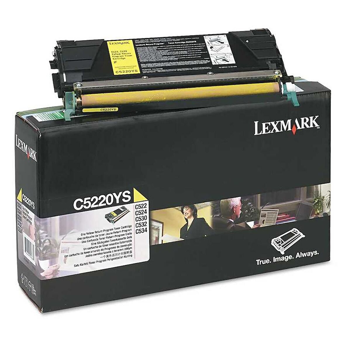 Lexmark C522-C5220YS Sarı Toner