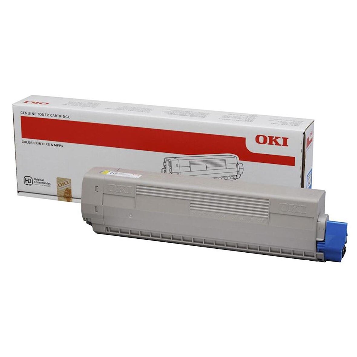 Oki C822-44844625 Sarı Toner