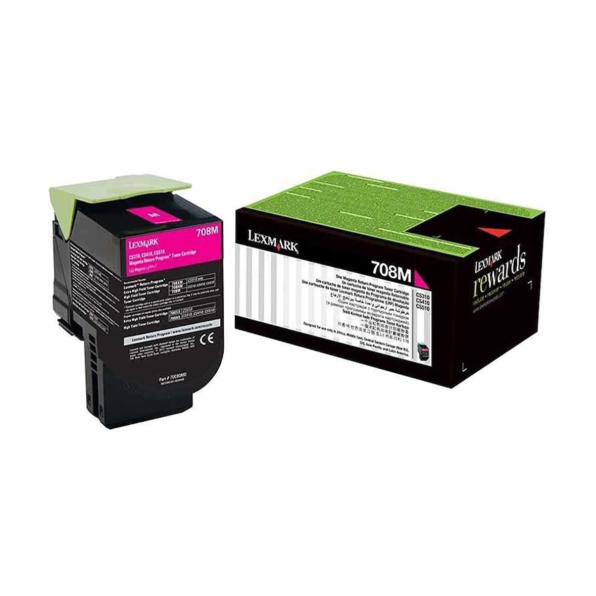 Lexmark CS310-70C80M0 Kırmızı Toner