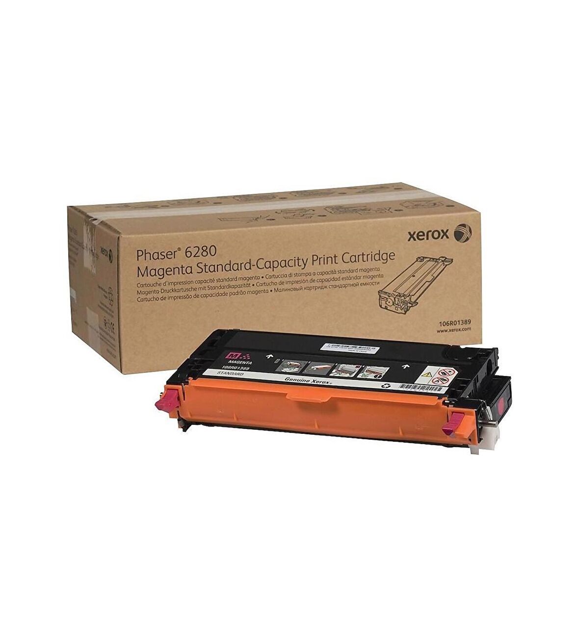 Xerox Phaser 6280-106R01389 Kırmızı Toner