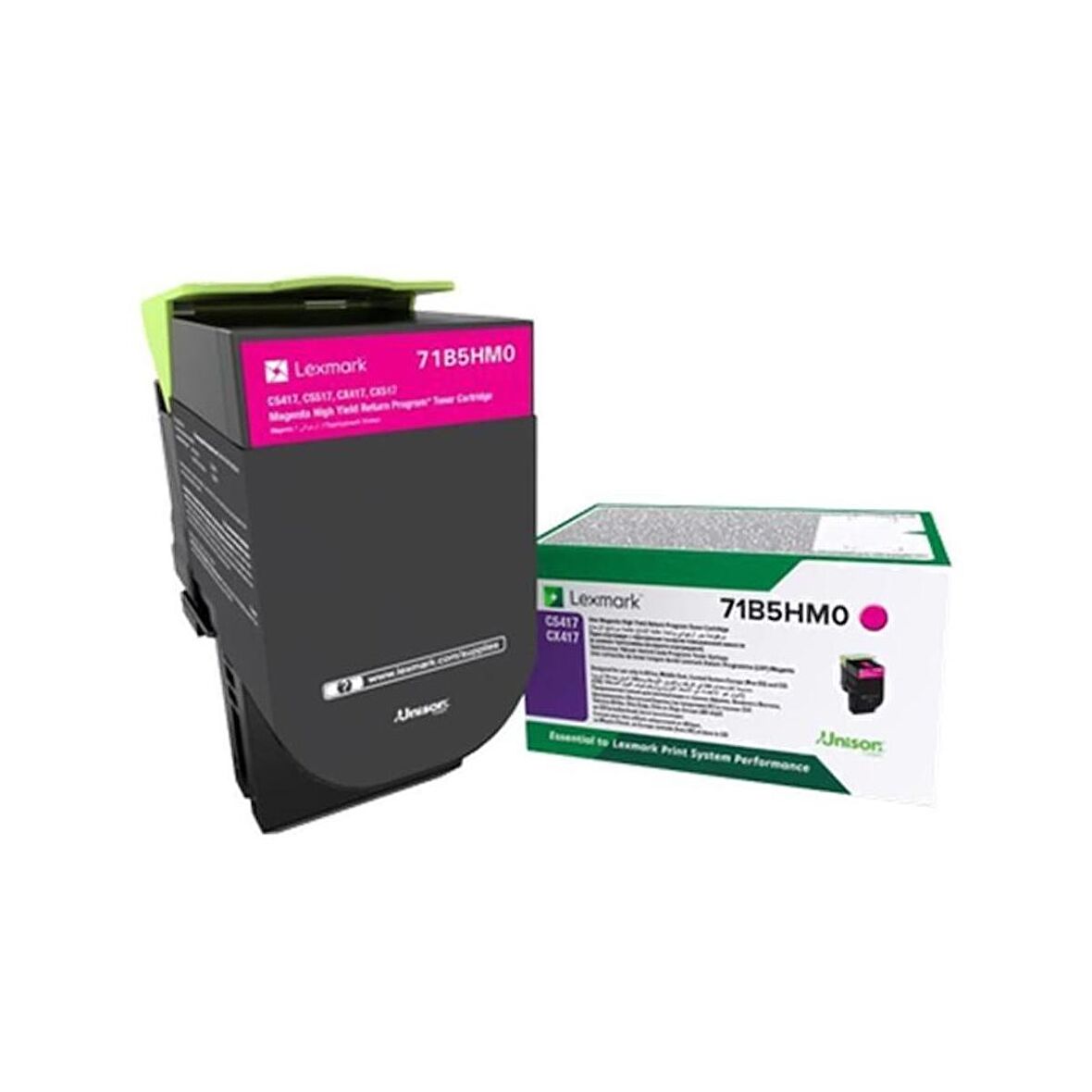 Lexmark CS417-71B5HM0 Kırmızı Toner Yüksek Kapasiteli