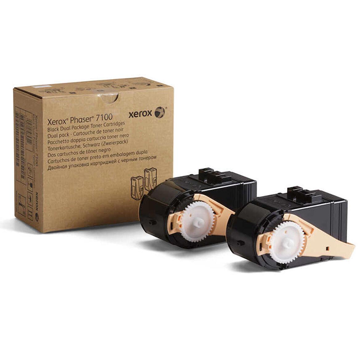 Xerox Phaser 7100-106R02612 Siyah Toner 2Li Paket