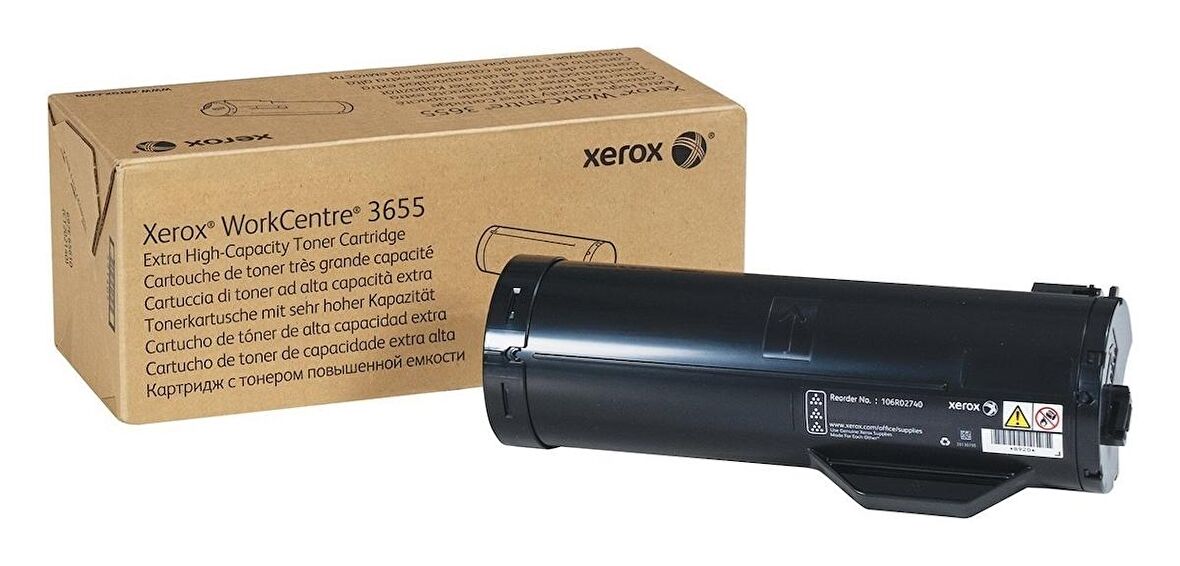Xerox WorkCentre 3655-106R02741 Toner Extra Yüksek Kapasiteli