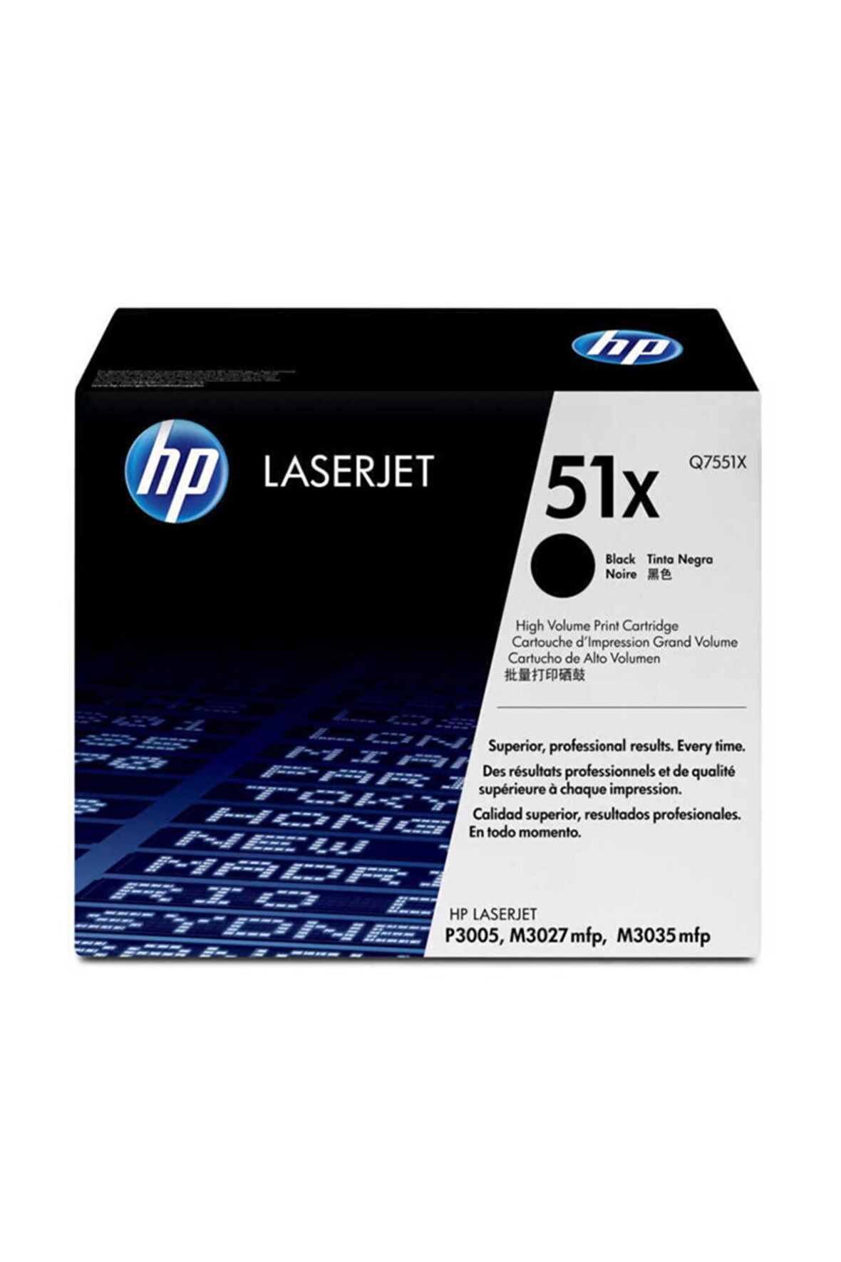 Hp 51X-Q7551X Toner