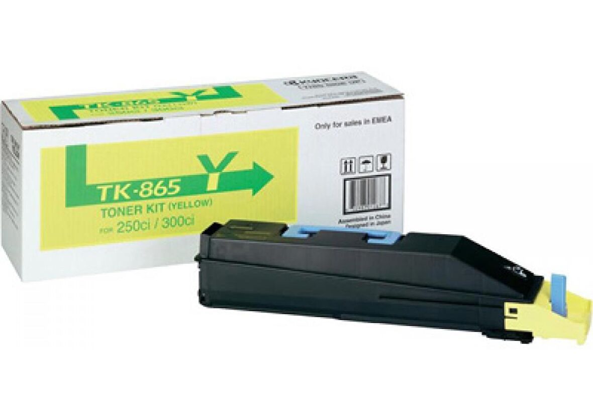 Kyocera Mita TK-865 Sarı Fotokopi Toneri