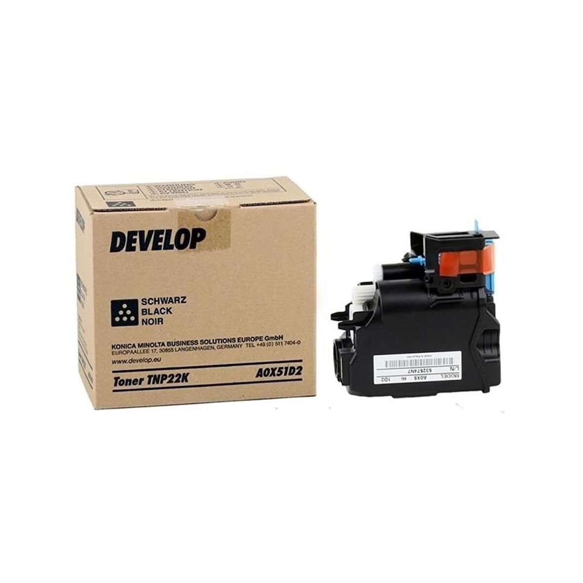 Develop TNP-22/A0X51D2 Siyah Fotokopi Toner