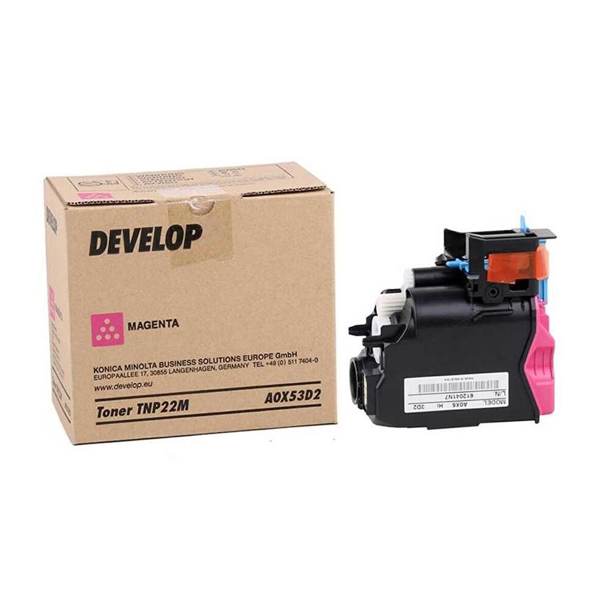 Develop TNP-22/A0X53D2 Kırmızı Fotokopi Toner