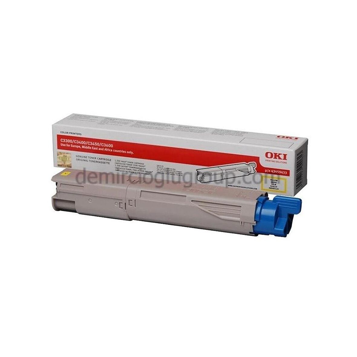 Oki C3300-43459441 Sarı Toner