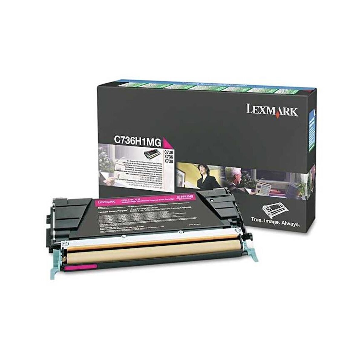 Lexmark C736-C736H1MG Kırmızı Toner Yüksek Kapasiteli