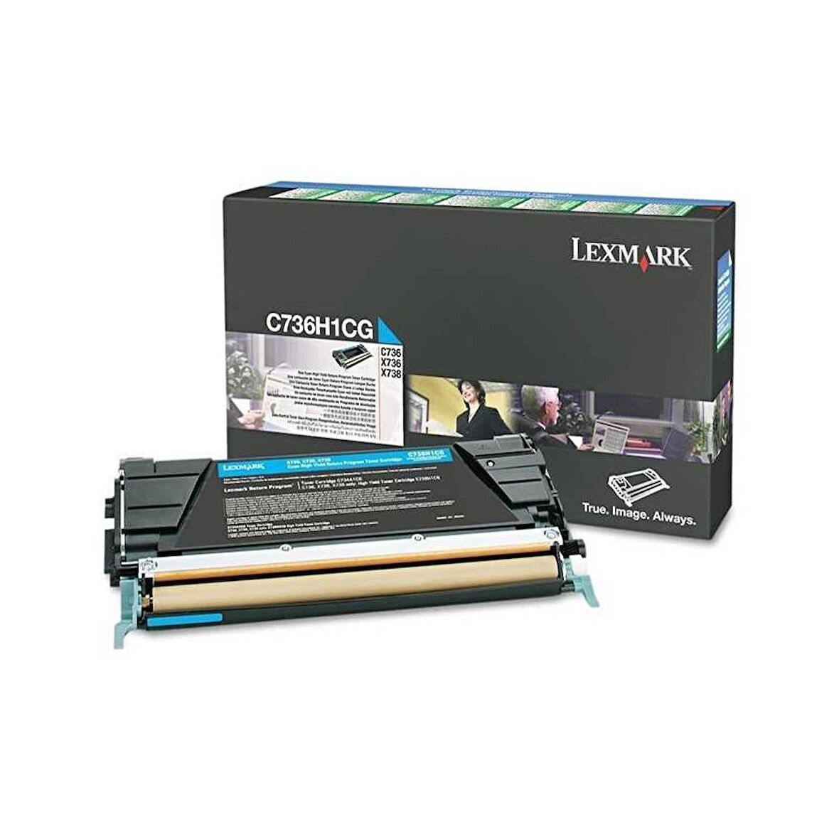 Lexmark C736-C736H1CG Mavi Toner Yüksek Kapasiteli