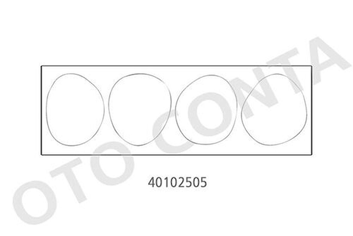 Oto Conta 40102505 Motor Gomlek Lastiği R12 R9 1.4 R19 Megane Clıo Sılıkon
