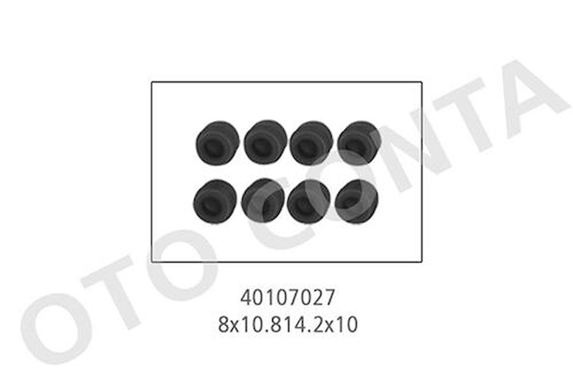 Oto Conta 40107027 Subap Lastiği Takım Partner P206 P306 Doblo Palıo Punto Strada 1.9D Jtd Subao Lastiği Vıton Z19Dt L Vectra C Zafıra B 8Mm