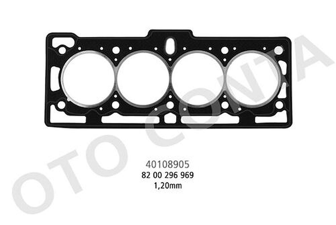 Oto Conta 40108905 Silindir Kapak Contası Logan 1.4 1.6 8V K7J K7M Saclı Klıngrıt