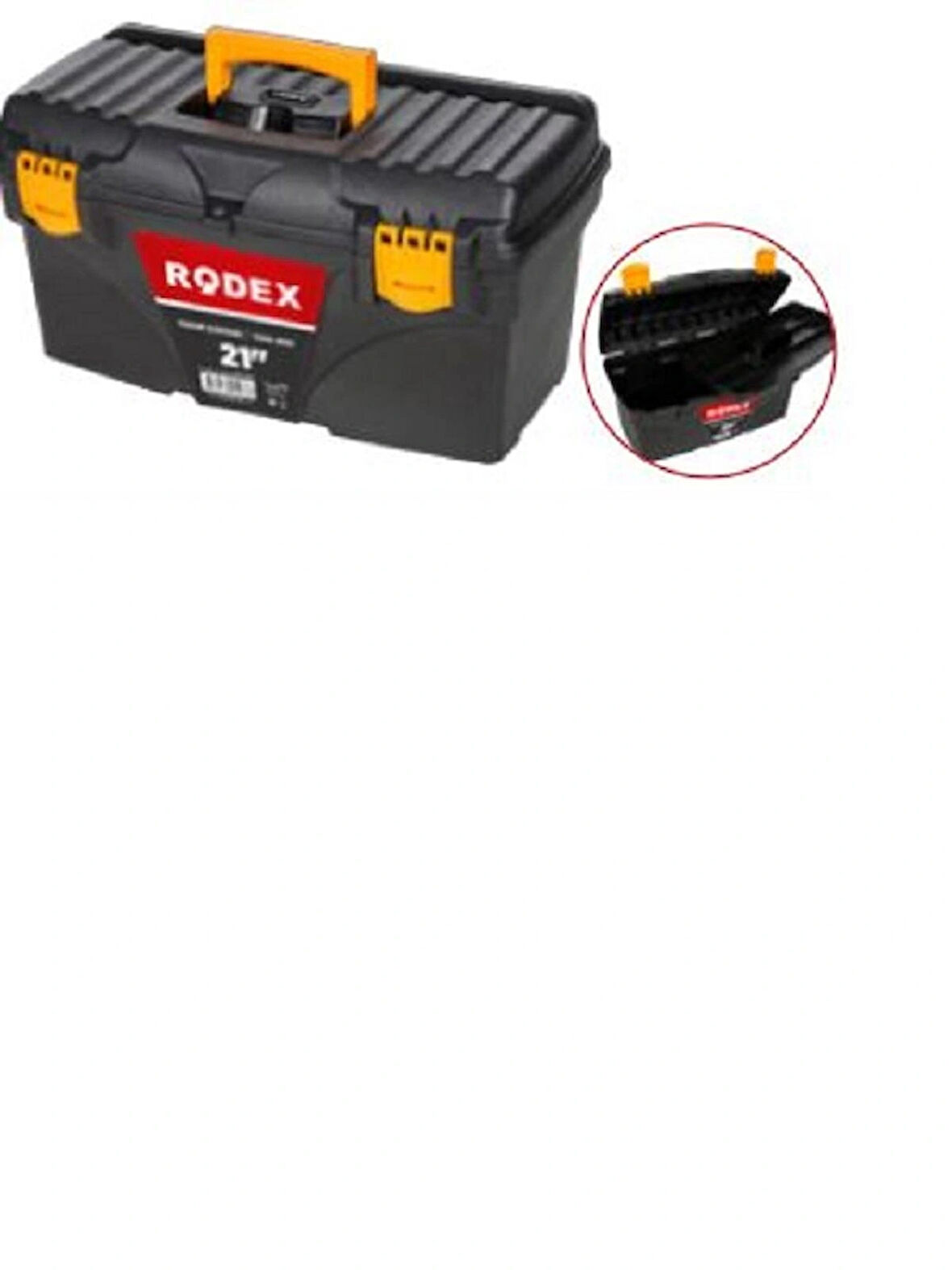 RODEX OTCSR21 DÜZ KAPAKLI TAKIM ÇANTASI SİYAH