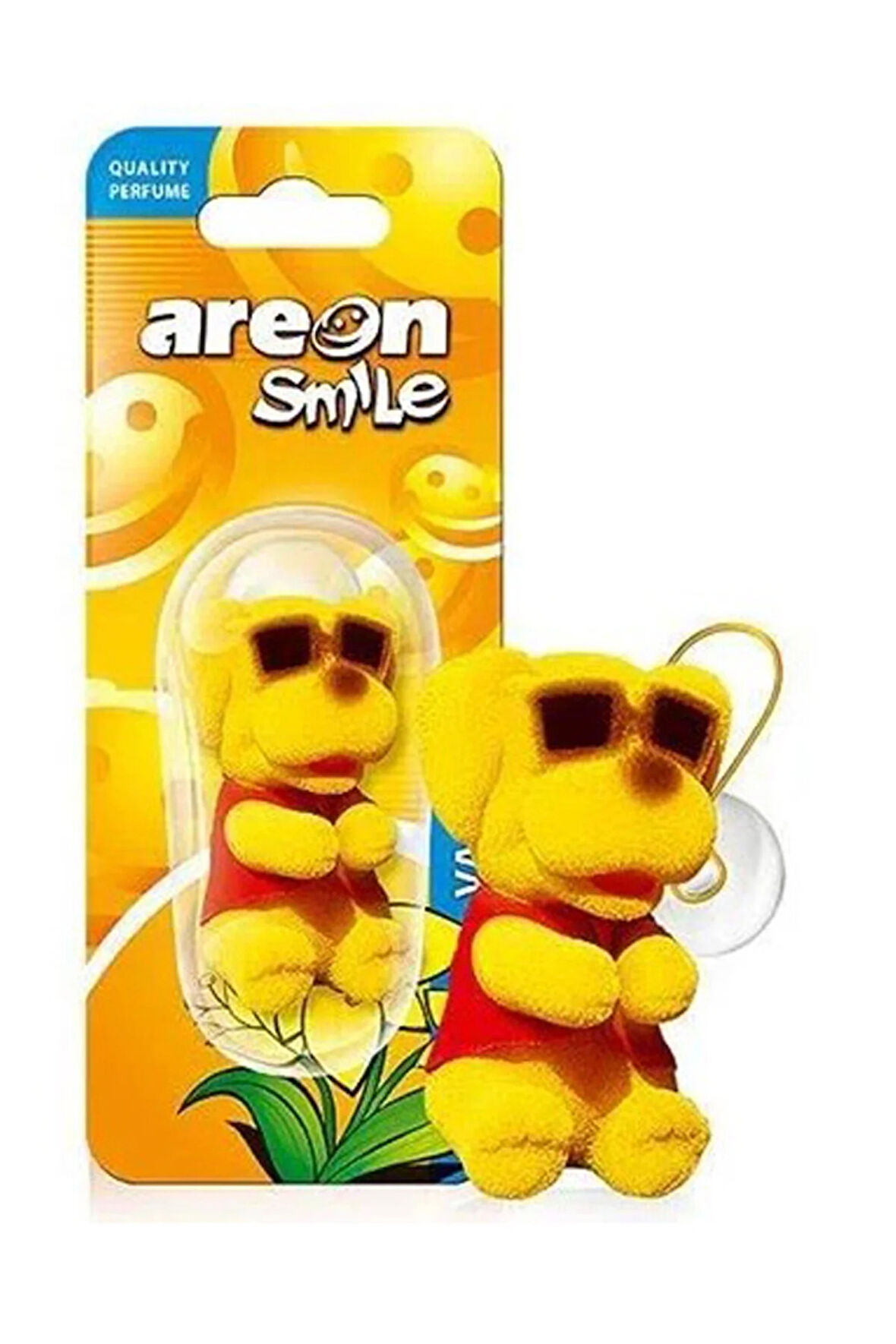 Sevimli köpek OTO Araba kokusu  sarı/kırmızı vanilya