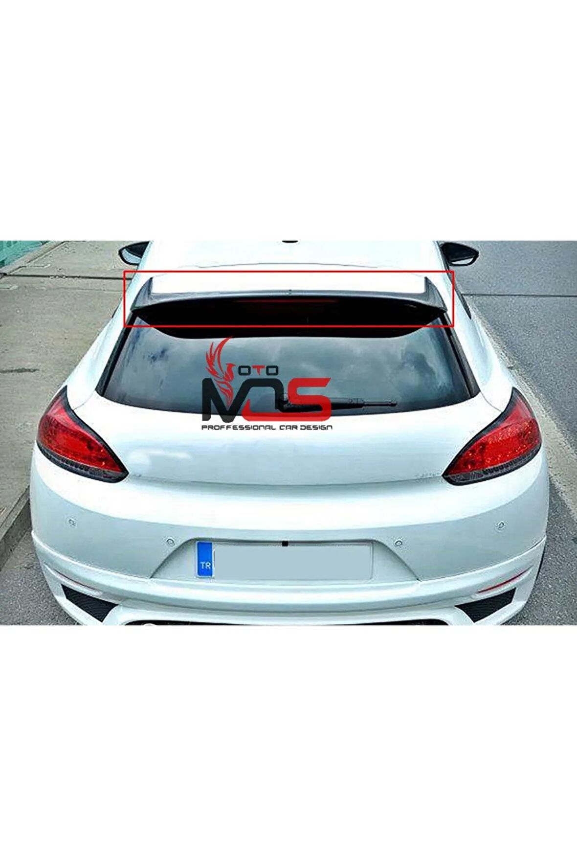 VW SCİROCCO SPOİLER FİBERGLASS BOYASIZ
